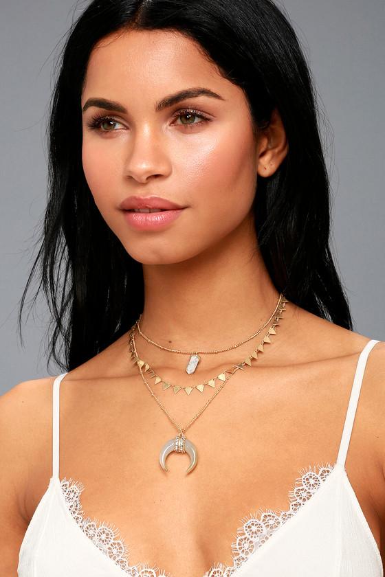 Lulus | Kapoor Gold Layered Necklace