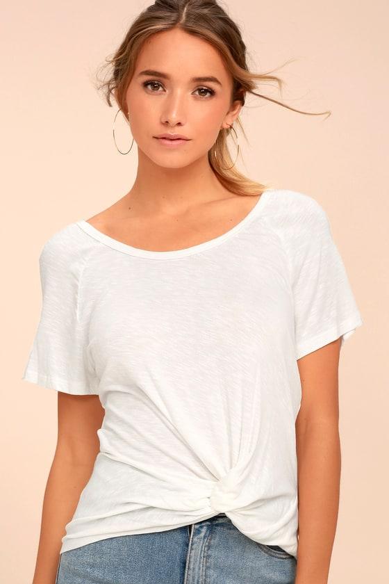 Lush Basic Is Best White Tee | Lulus