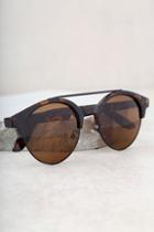 Lulus Neat Tortoise Sunglasses