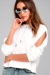 Project Social T Pierce White Hoodie