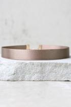 Lulus Love Confession Taupe Choker Necklace
