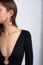 Auric Silver Hoop Earrings | Lulus