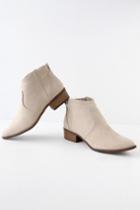 Dv By Dolce Vita Juryy Sand Stella Suede Ankle Booties | Lulus