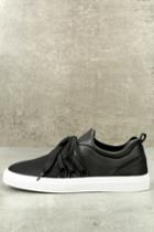 Qupid Daybreaker Black Sneakers | Lulus
