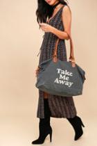 Billabong | Bali Bliss Washed Black Weekender | 100% Cotton | Vegan Friendly | Lulus