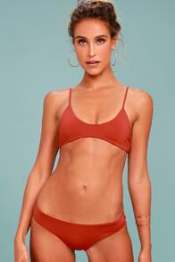 Tavik Ali Rust Red Bikini Bottom