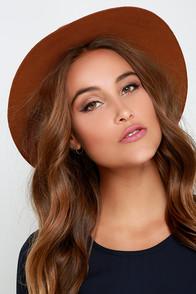 Rhythm The Pocket Rust Red Fedora Hat