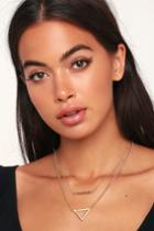 Detail To Tell Gold Layered Necklace | Lulus