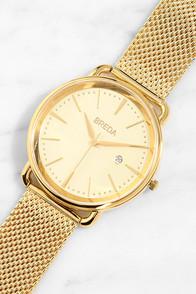 Breda Linx Gold Watch
