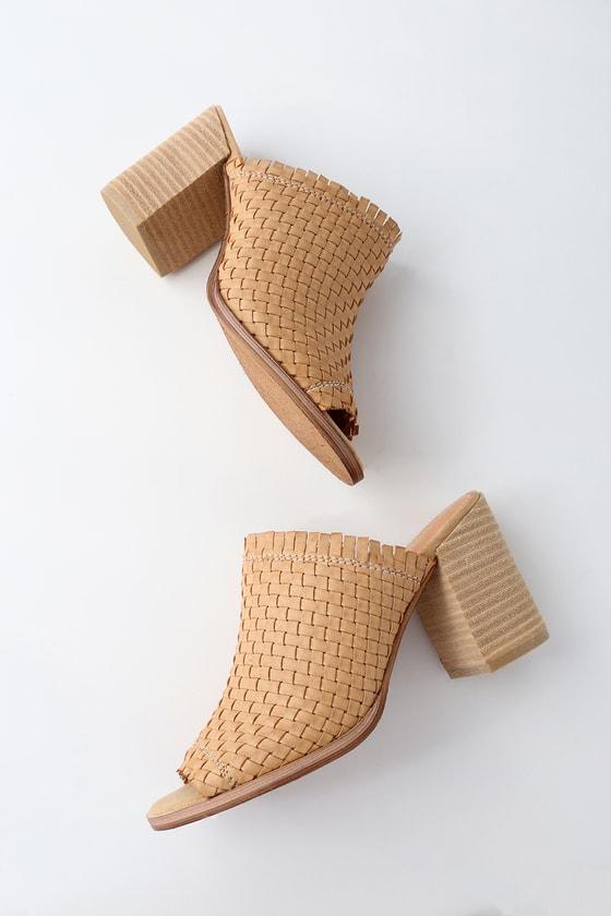 Rebels Tenley Beige Woven Mules | Lulus