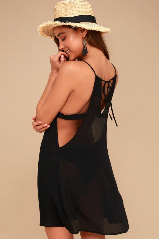 Gulf Breeze Black Cover-up | Lulus