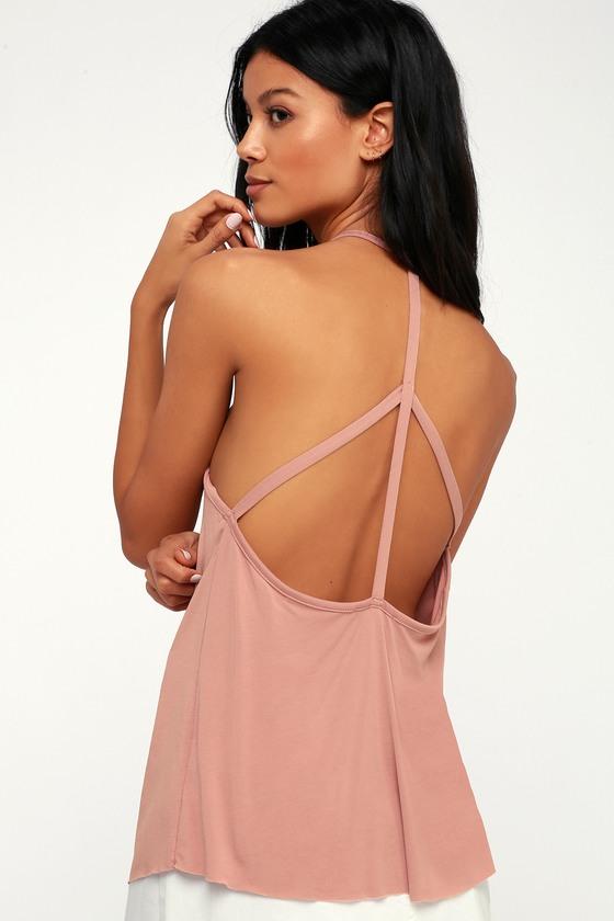 Invigorate Mauve Pink Tank Top | Lulus