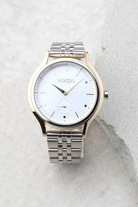 Nixon Sala Silver And Pearl Watch