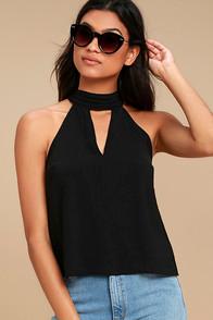 Lulus Sweet Of You Black Top