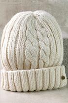 Billabong Icy Sands Cream Knit Beanie