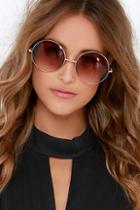 Pop Fashionwear Inc. Hippie Hill Brown Sunglasses