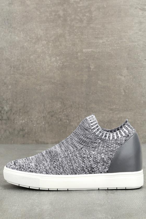 Steve Madden | Sly Grey Multi Knit Sneakers | Size 6.5 | Rubber Sole | Lulus