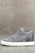 Steve Madden | Sly Grey Multi Knit Sneakers | Size 6.5 | Rubber Sole | Lulus