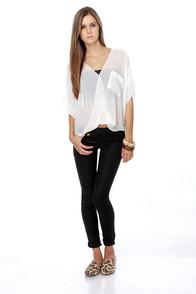 Blank Nyc Spray On Black Jeggings