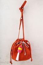 Lulus Beach Trip Rust Orange Bucket Bag