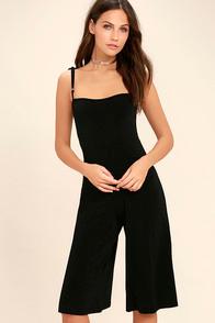 Lulus Style Evolution Black Midi Jumpsuit