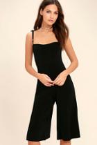 Lulus Style Evolution Black Midi Jumpsuit