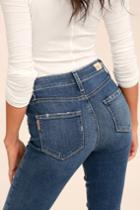 Paige Hoxton Medium Wash Distressed High-waisted Skinny Jeans | Lulus