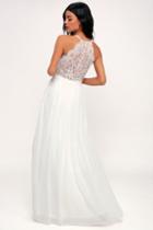 Everlasting Beauty White Lace Maxi Dress | Lulus
