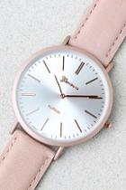 Lulus D'arcy Mauve Leather Watch