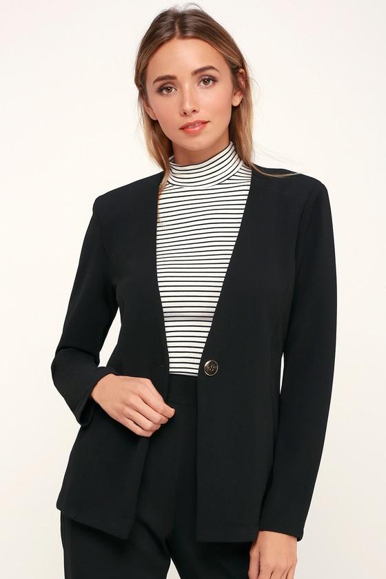 Role Model Black Blazer | Lulus