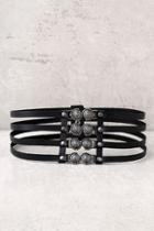 Lovestrength Presidio Black Leather Waist Belt