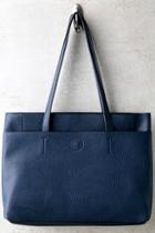 Lulus Can't Slow Down Navy Blue Tote