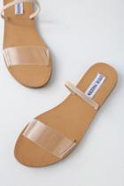 Steve Madden Dasha Clear Slide Sandal Heels | Lulus