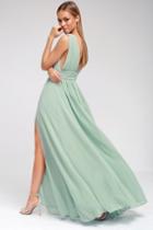 Heavenly Hues Mint Green Maxi Dress | Lulus