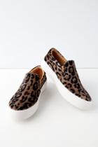Steve Madden Gills Leopard Print Flatform Sneakers | Lulus