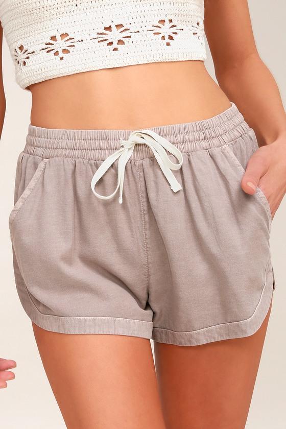 Billabong Road Trippin' Taupe Shorts | Lulus