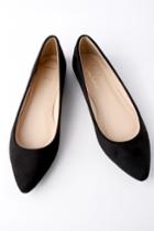 Holly Black Suede Flats | Lulus