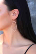 Vina Rose Gold And Pearl Earrings | Lulus