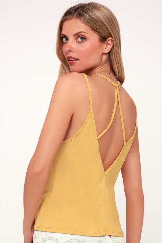 Tropical Climate Yellow Crop Top | Lulus