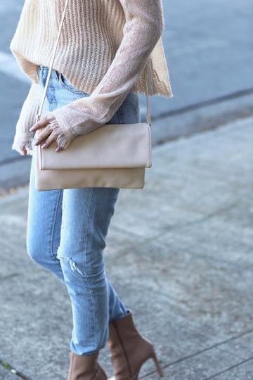 My Love Is Your Love Light Blush Clutch | Lulus