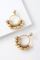 Corina Gold Hoop Earrings | Lulus