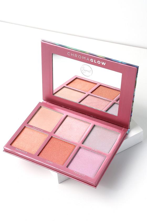 Sigma Beauty | Chroma Glow Shimmer + Highlight Palette | Cruelty Free | No Animal Testing | Lulus