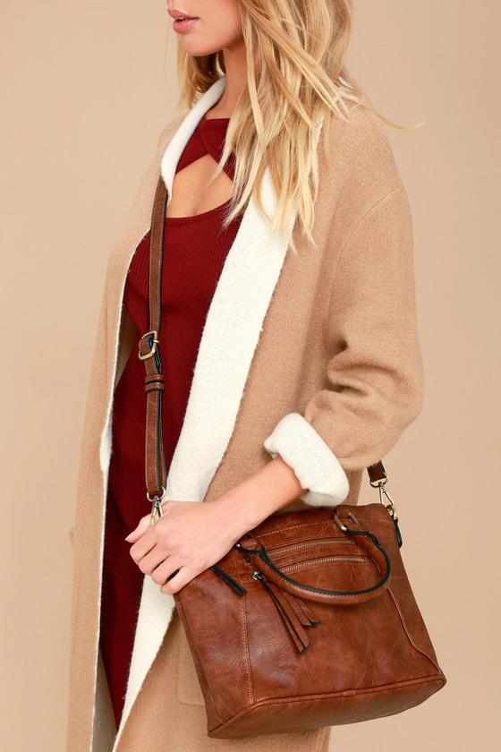 Lulus | Each And Every Moment Brown Handbag | Vegan Friendly