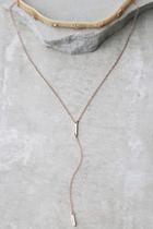 Lulus Rhythm Divine Rose Gold And Beige Velvet Layered Choker Necklace