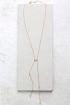 Ettika Cutting Edge Gold Rhinestone Necklace