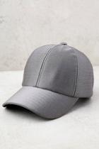 Lulus From The Crowd Grey Baseball Cap