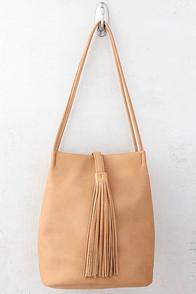 Lulus Pack At Ya Light Brown Bag