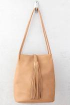 Lulus Pack At Ya Light Brown Bag