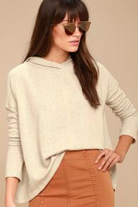 Gentle Fawn Rhythm Light Beige Hoodie