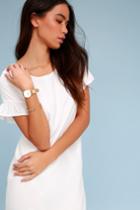 Chic Of Perfection White Shift Dress | Lulus